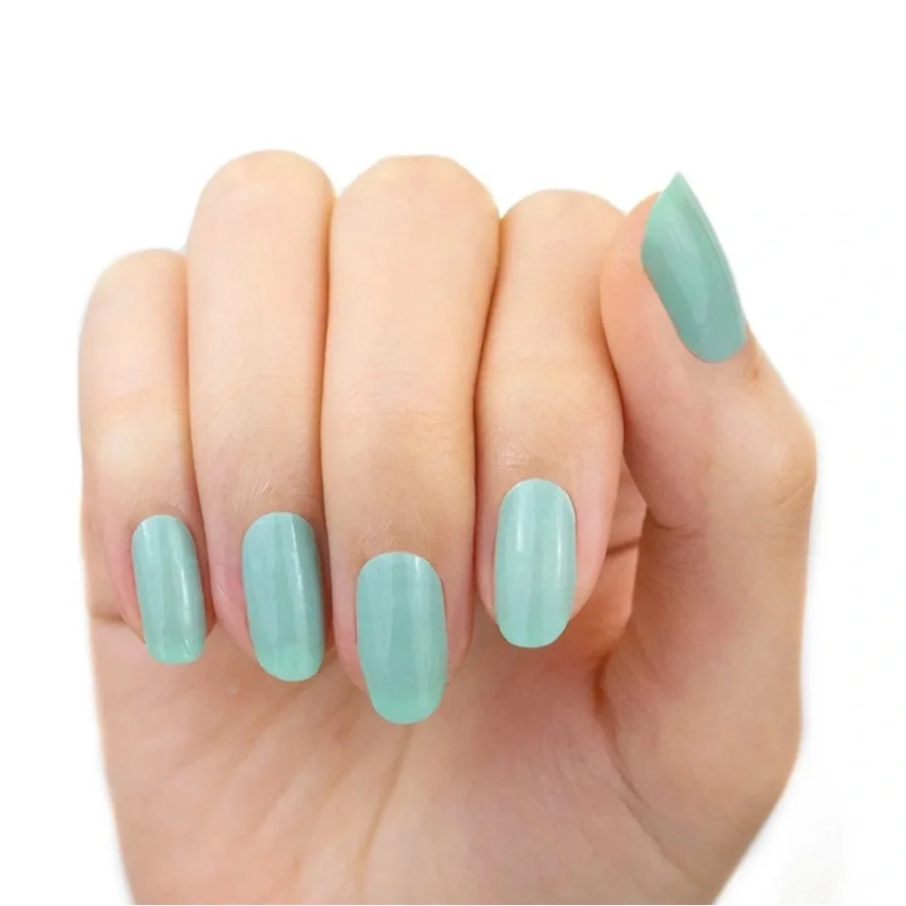 *Retired* Color Street: Oslo and Steady | Mint Green Pastel Spring Summer Pale